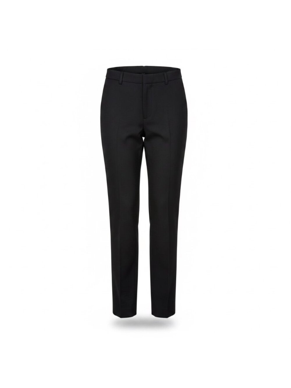 Talbots Womens Black Rayon Blend Dress Pants Classic Fit Sleek Design Size 10P